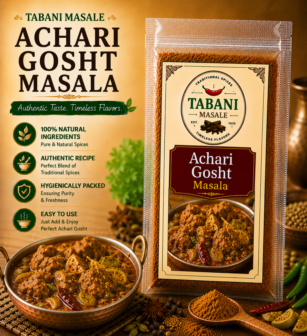 Achari Gosht Masala