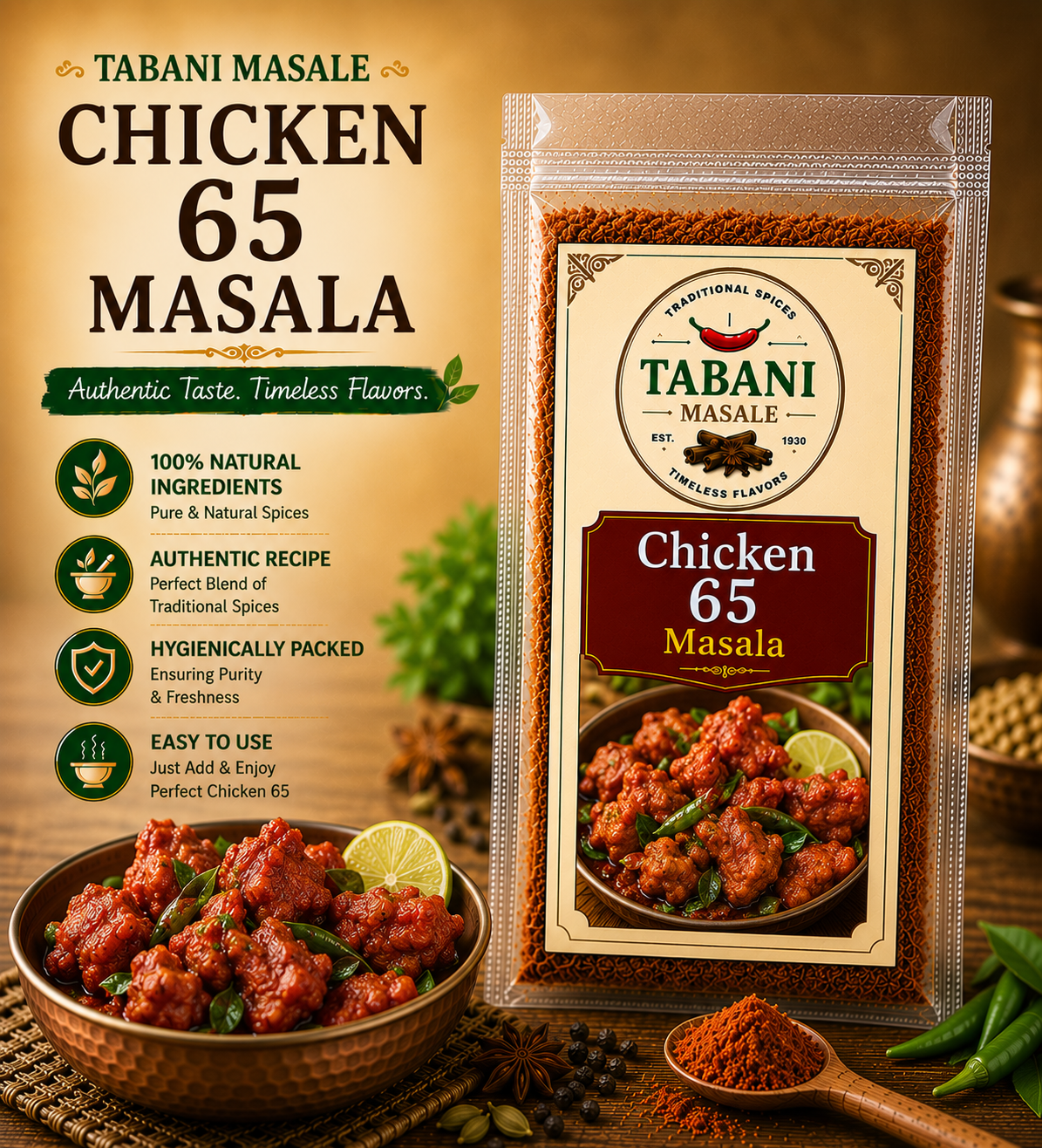 Chicken 65 Masala