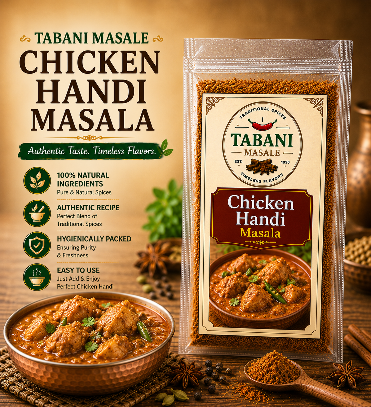 Chicken Handi Masala