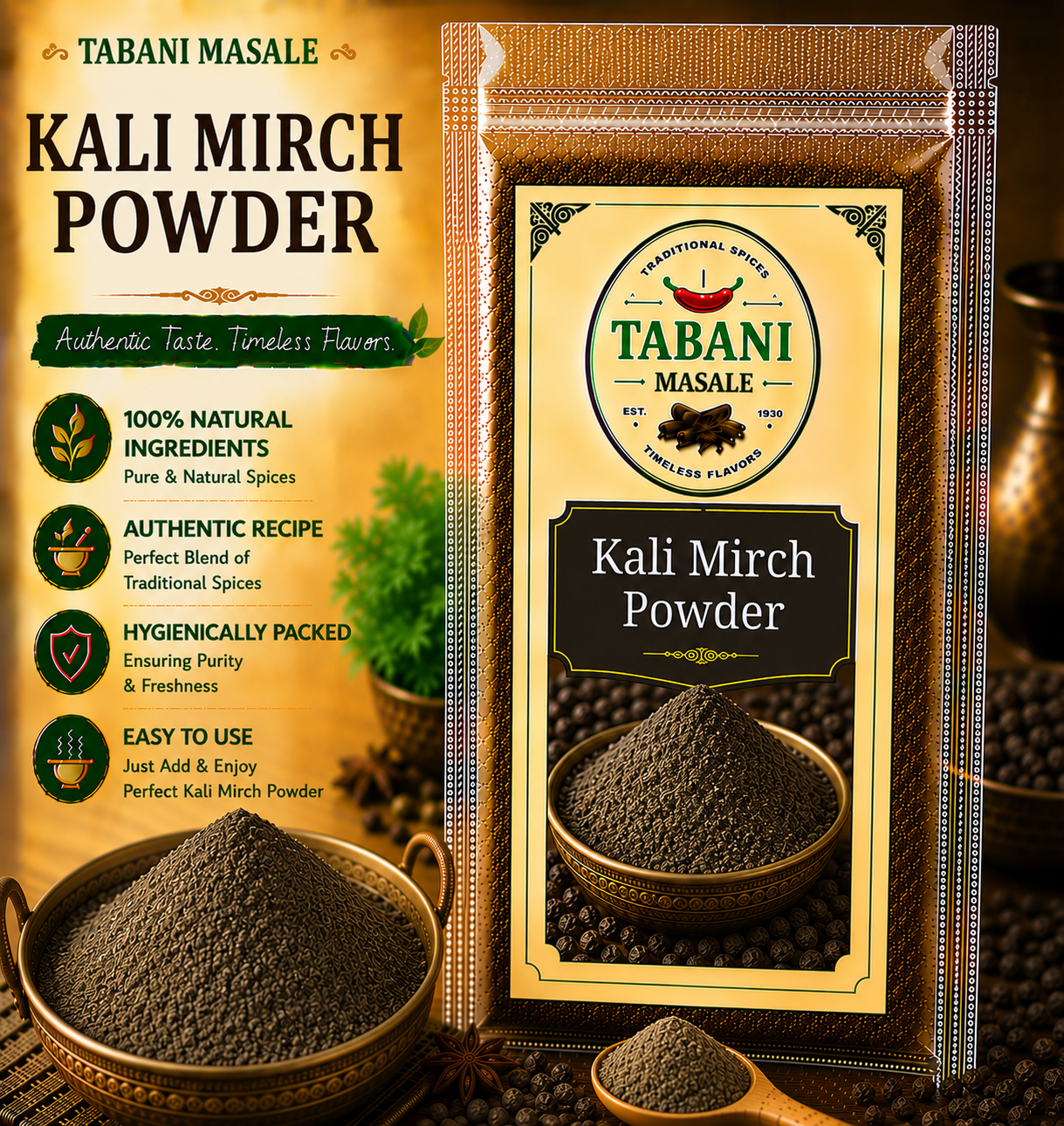 Kali Mirch Powder